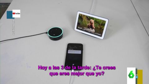 Siri y alexa fashion se pelean