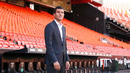 Javi Gracia, nuevo entrenador del Valencia. Javi Gracia, nuevo entrenador del Valencia.