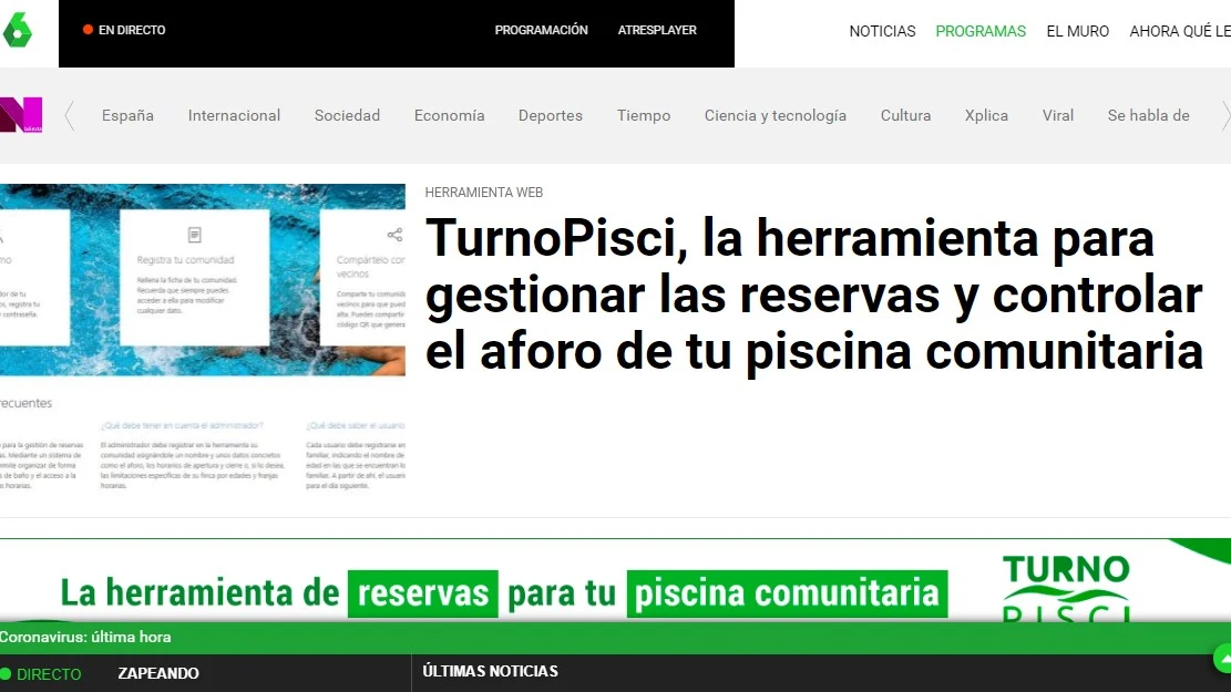 Turnopisci, la herramienta que laSexta estrenó en junio de 2020