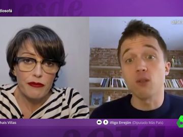 Thais Villas entrevistó por videollamada a Íñigo Errejón en El Intermedio Thais Villas entrevistó por videollamada a Íñigo Errejón en El Intermedio