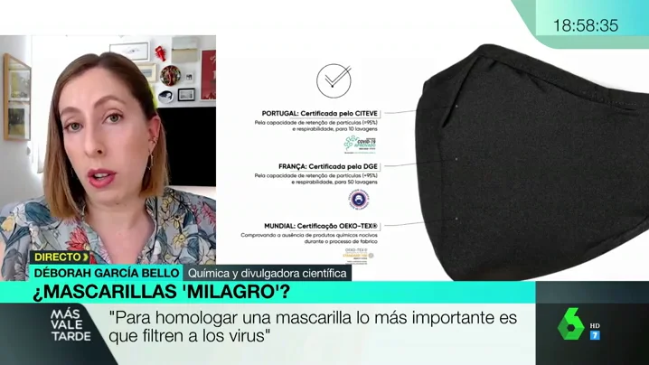 ¿Qué hay de cierto en las 'mascarillas milagro' que prometen destruir el coronavirus?