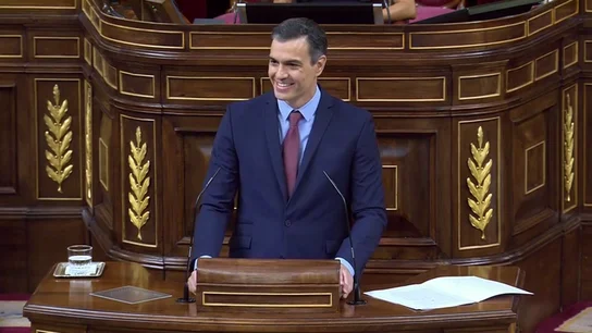 El efusivo aplauso de Vox tras el repaso de Sánchez al auge de la ultraderecha en Europa: "Se agradece que lo reconozcan" El efusivo aplauso de Vox tras el repaso de Sánchez al auge de la ultraderecha en Europa: "Se agradece que lo reconozcan"