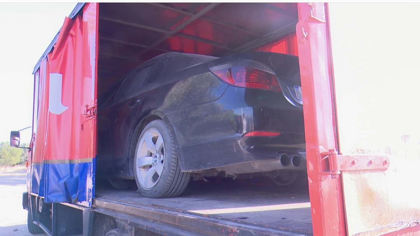 Hallan escondido en un camión de cerveza el coche del atropello mortal de El Álamo Hallan escondido en un camión de cerveza el coche del atropello mortal de El Álamo
