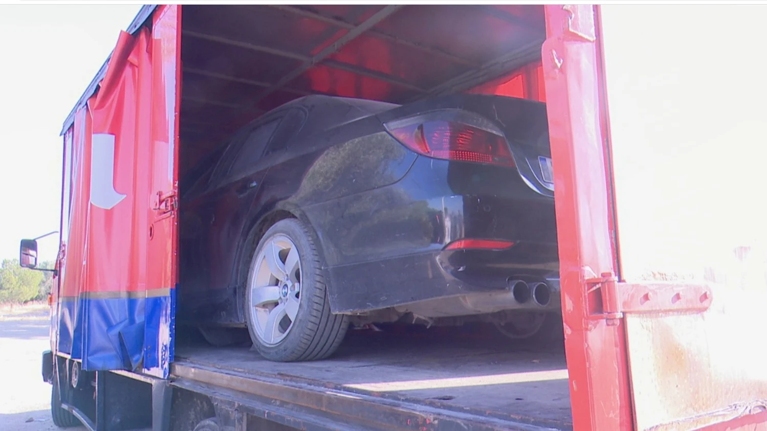 Hallan escondido en un camión de cerveza el coche del atropello mortal de El Álamo