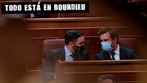 Santiago Abascal e Iván Espinosa de los Monteros en el Congreso Santiago Abascal e Iván Espinosa de los Monteros en el Congreso