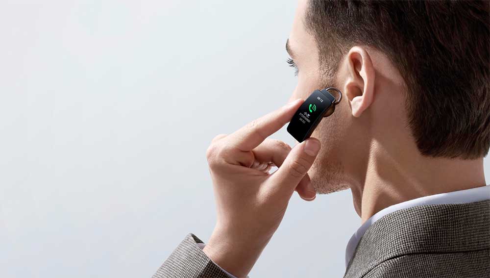 Huawei TalkBand B6 en modo manos libres
