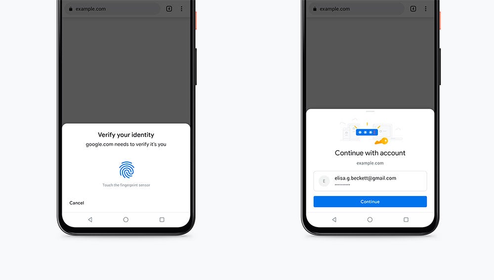 Nuevos métodos de identificación en Chrome 