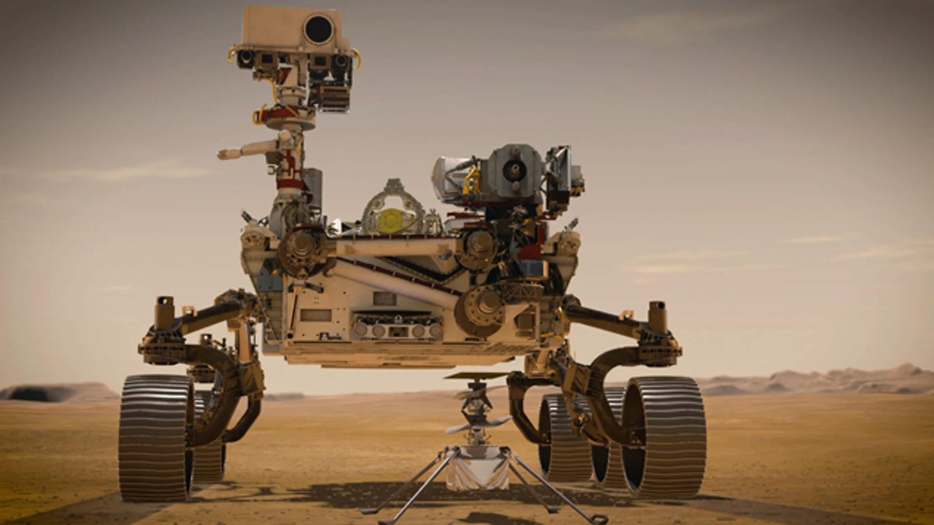 Con cerebro y 23 ojos: así es Perseverance, el robot que la NASA envía a Marte
