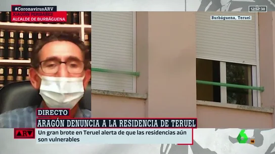 El alcalde de Burbáguena afirma que el rebrote en la residencia está controlado e insiste en que no había casos hasta ahora El alcalde de Burbáguena afirma que el rebrote en la residencia está controlado e insiste en que no había casos hasta ahora