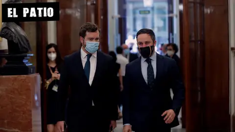 El líder de Vox, Santiago Abascal (d), y el diputado de la formación Iván Espinosa de los Monteros El líder de Vox, Santiago Abascal (d), y el diputado de la formación Iván Espinosa de los Monteros