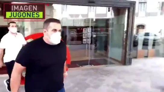El Fuenlabrada deja el hotel de A Coruña y pone rumbo a Madrid El Fuenlabrada deja el hotel de A Coruña y pone rumbo a Madrid