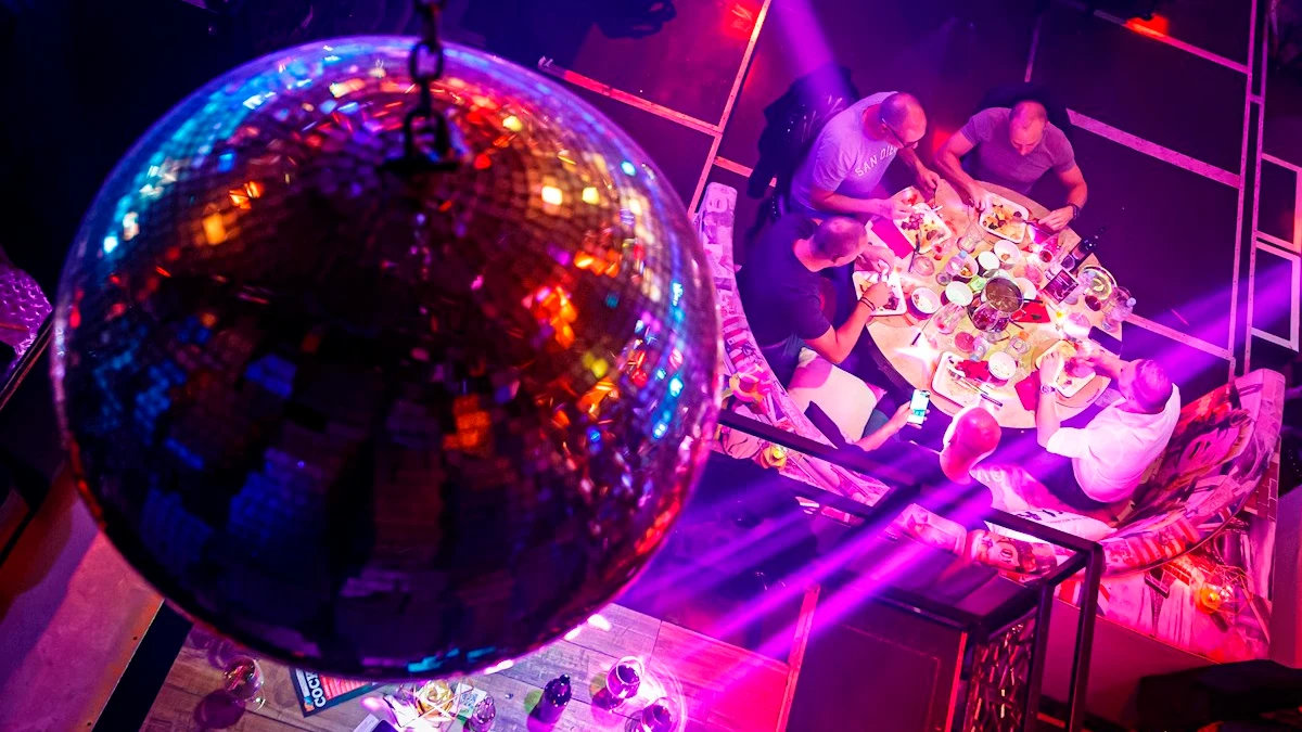 Interior de una discoteca