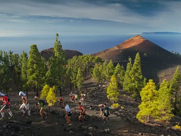 Corredor entre volcanes, La Palma Corredor entre volcanes, La Palma