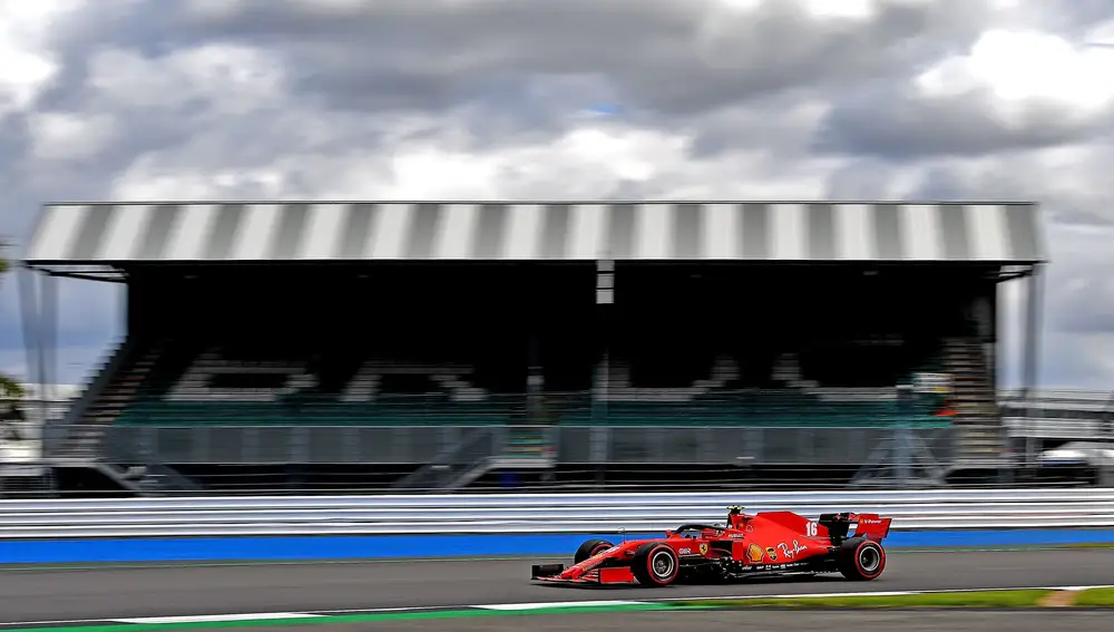 Charles Leclerc GP Gran Bretaña 2020 Quali