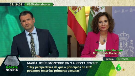 Mar&iacute;a Jes&uacute;s Montero en laSexta Noche