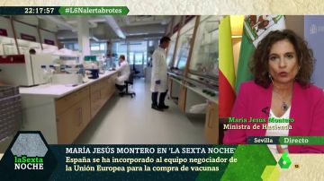 María Jesús Montero en laSexta Noche