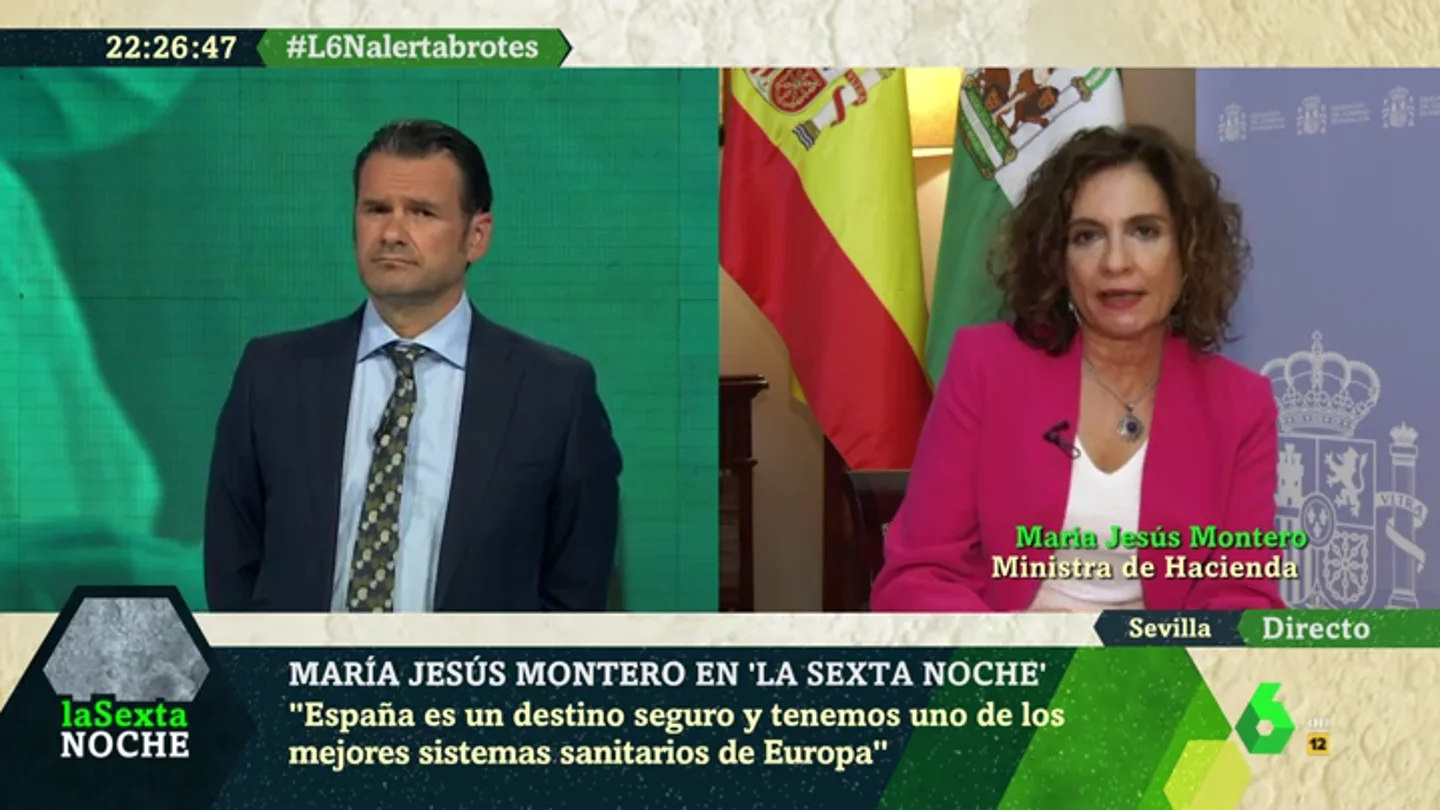 María Jesús Montero en laSexta Noche María Jesús Montero en laSexta Noche