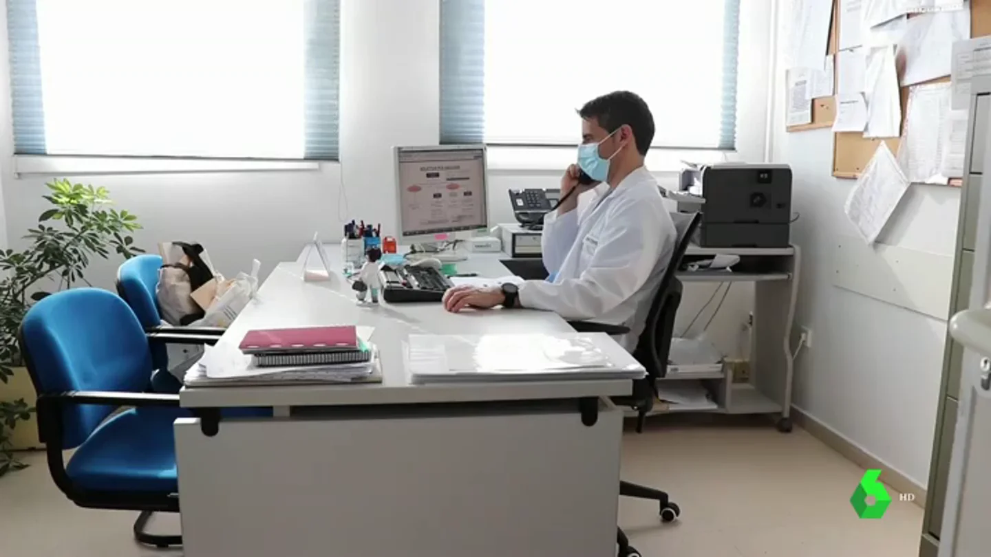 Imagen de archivo de un profesional sanitario Imagen de archivo de un profesional sanitario