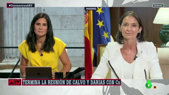 Reyes Maroto sugiere que Canarias y Baleares podrían salir hoy del veto de Reino Unido: “Les hemos dado todos los argumentos” Reyes Maroto sugiere que Canarias y Baleares podrían salir hoy del veto de Reino Unido: “Les hemos dado todos los argumentos”