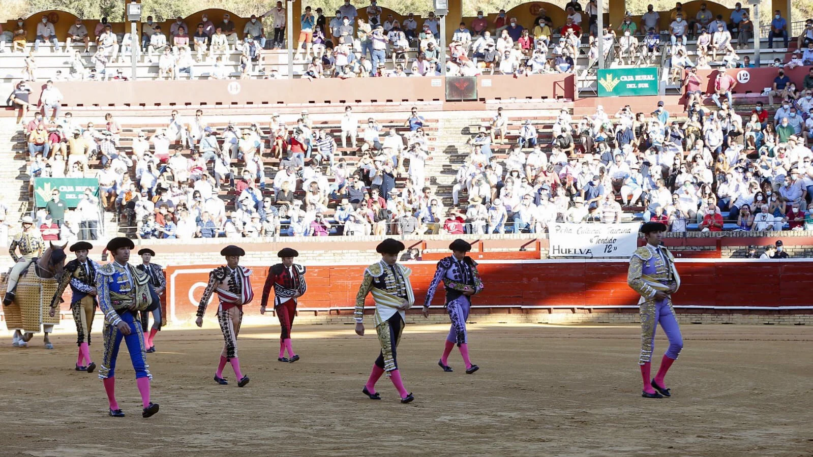 Corrida en la Plaza de Toros de Huelva