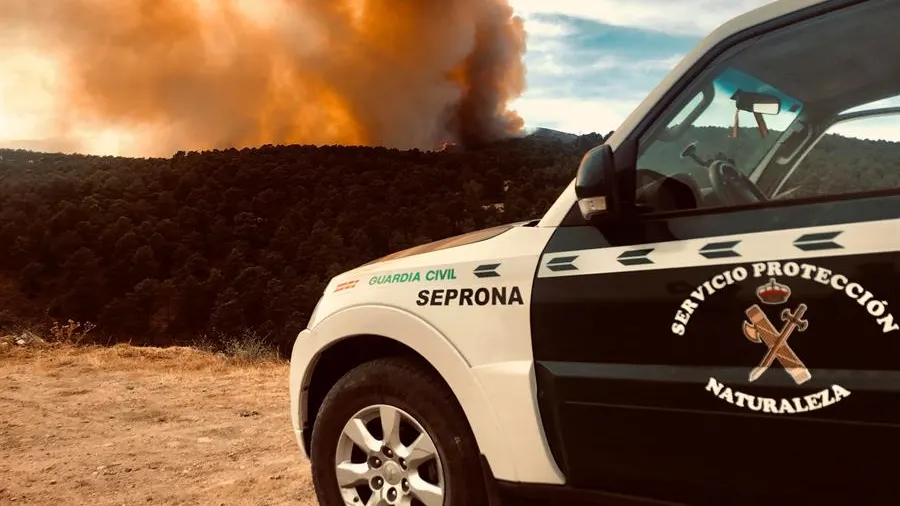 Incendio en Robledo de Chavela, Madrid