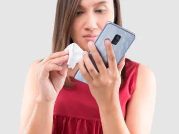 Smartphone coronavirus Smartphone coronavirus