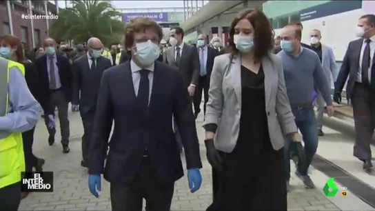 Vídeo manipulado - Las 'calabazas' de Ayuso a Almeida: "Tú también me gustas mucho, pero no de esa manera" Vídeo manipulado - Las 'calabazas' de Ayuso a Almeida: "Tú también me gustas mucho, pero no de esa manera"