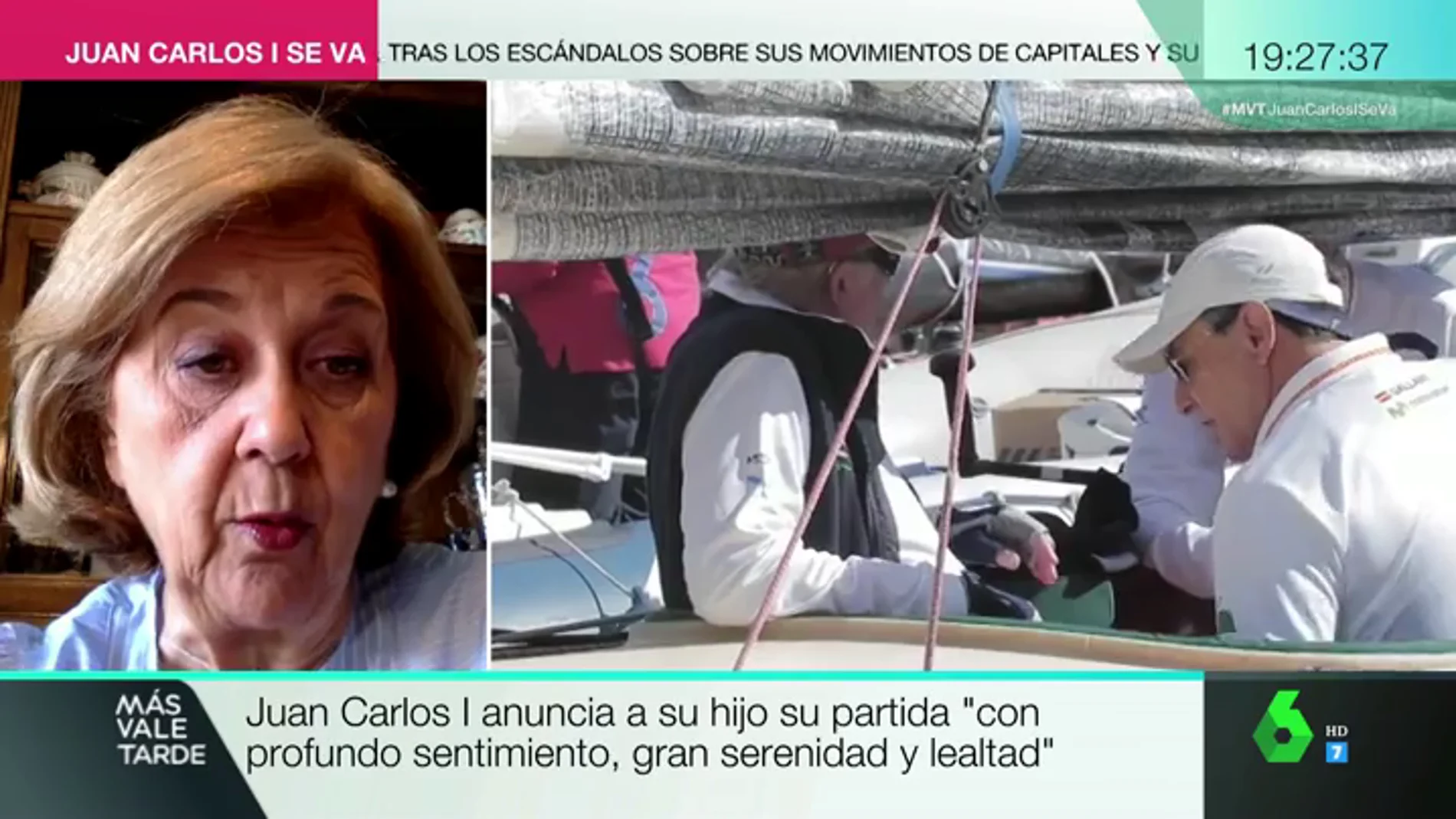 La periodista experta en Casa Real, Carmen Enríquez