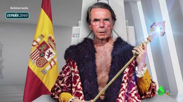  La imitación de Joaquín Reyes a Aznar en 2040 que explica cómo acabó creando la 'España Buena': "Os salvé de los bolcheviques"