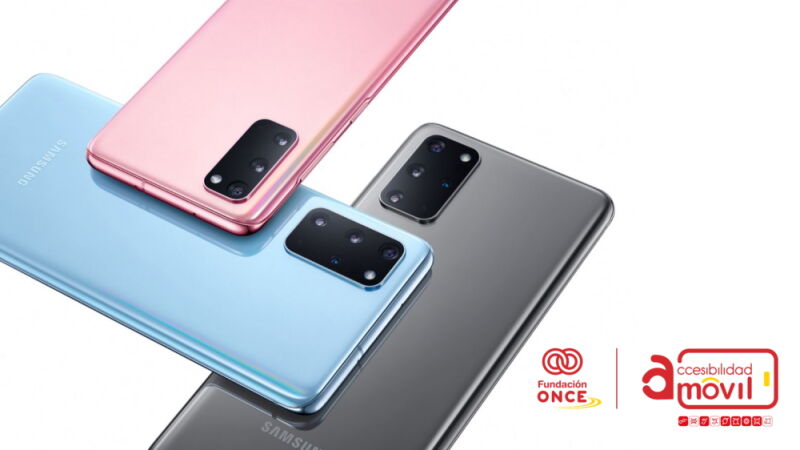 El Samsung Galaxy S20 y Note 10 reciben el sello de accesibilidad de la Fundación ONCE