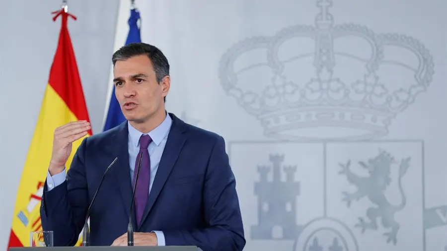 El presidente del Gobierno, Pedro Sánchez