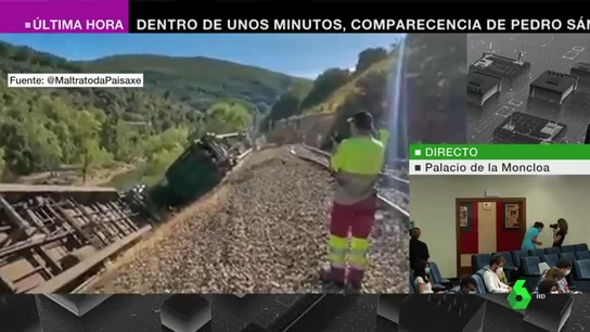 Arrojan al río Sil dos vagones del tren accidentado en Carballeda de Valdeorras, en Ourense Arrojan al río Sil dos vagones del tren accidentado en Carballeda de Valdeorras, en Ourense