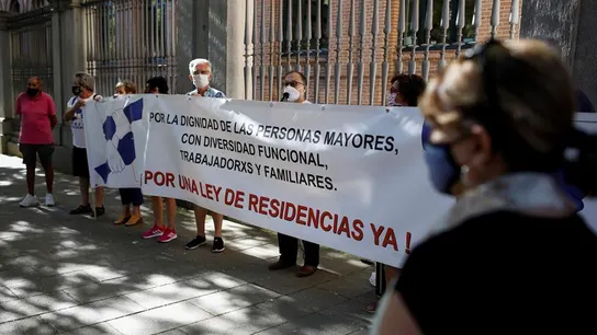 Concentración de la Marea de Residencias en Madrid Concentración de la Marea de Residencias en Madrid