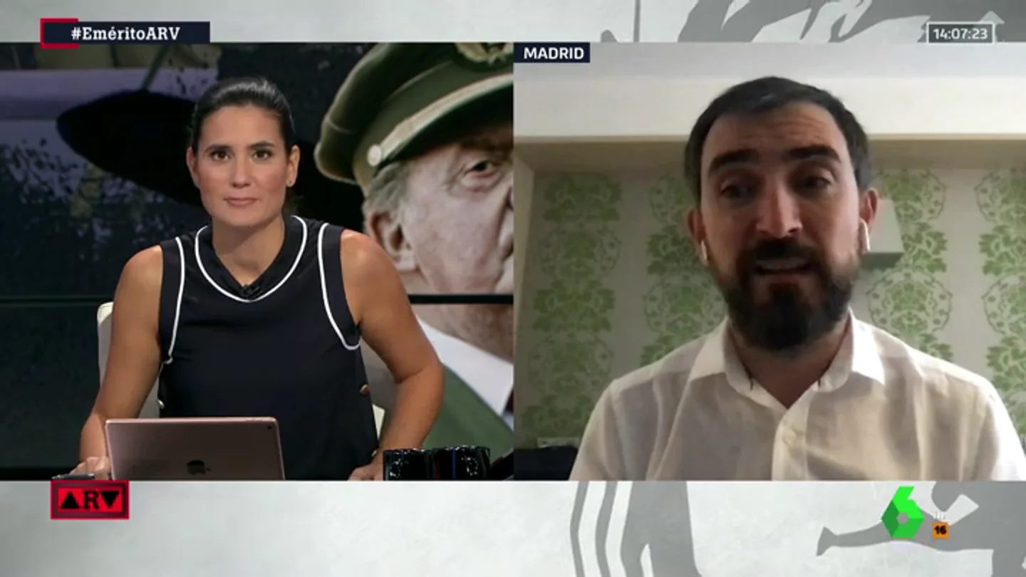 Escolar: "Me avergüenza como español tener un rey que ha escapado sin que lo sepamos y sin pedir disculpas" Escolar: "Me avergüenza como español tener un rey que ha escapado sin que lo sepamos y sin pedir disculpas"