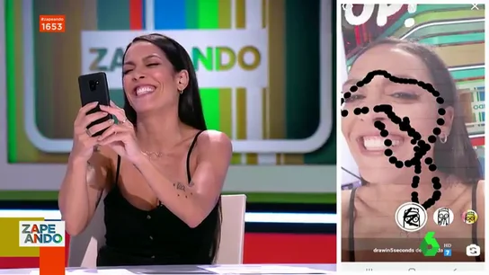 Los zapeadores ponen a prueba sus dotes artísticas con un divertido filtro: "¡¿Pero qué es eso?!" Los zapeadores ponen a prueba sus dotes artísticas con un divertido filtro: "¡¿Pero qué es eso?!"