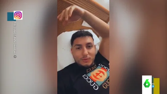 "Estáis locos, sois lo más falso de España": la bronca de Omar Montes a los reporteros que le esperaban en la puerta de su casa "Estáis locos, sois lo más falso de España": la bronca de Omar Montes a los reporteros que le esperaban en la puerta de su casa