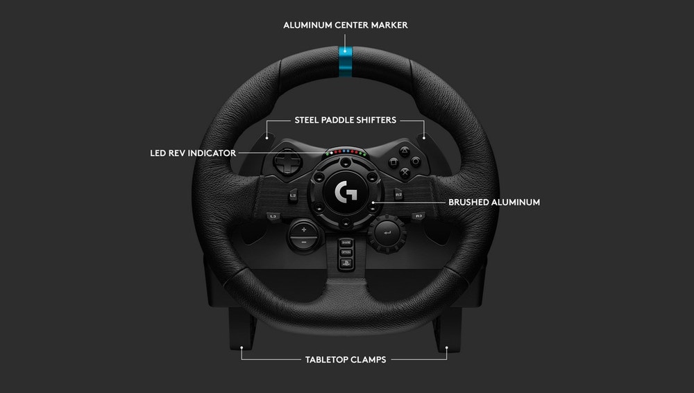 Logitech G923: así es el nuevo volante premium para PS5, PS4, PC y
