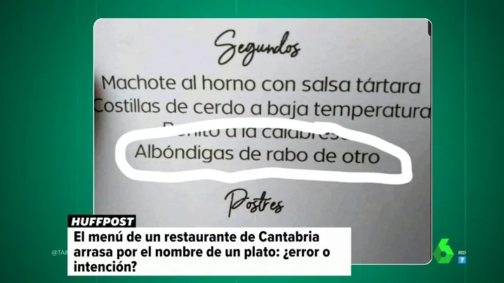 'Albóndigas de rabo de otro' o 'machote al horno': los 