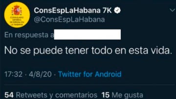 La polémica respuesta del Consulado de España en la Habana a una consulta: “No se puede tener todo”