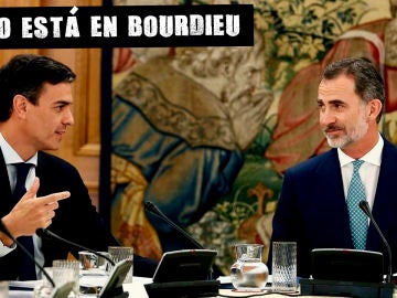 Pedro Sánchez junto al rey Felipe VI Pedro Sánchez junto al rey Felipe VI