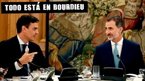 Pedro Sánchez junto al rey Felipe VI Pedro Sánchez junto al rey Felipe VI