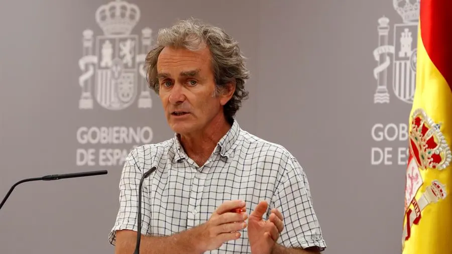 El director del Centro de Coordinación de Alertas y Emergencias Sanitarias (CCAES), Fernando Simón.