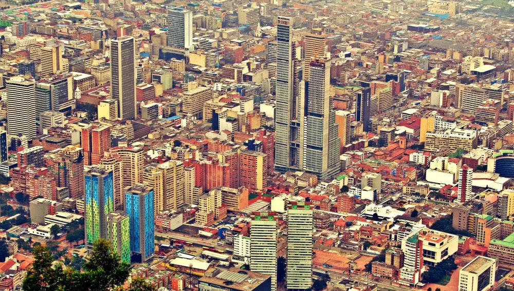 Panorámica de Bogotá, Colombia