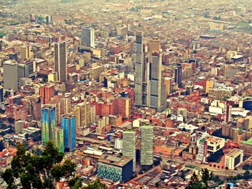 Panorámica de Bogotá, Colombia Panorámica de Bogotá, Colombia