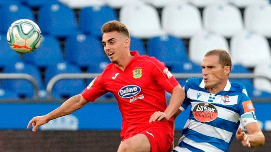 Alberto, ante Bergantiños Alberto, ante Bergantiños