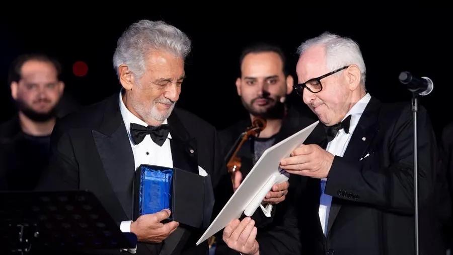 Plácido Domingo recibe un premio por su trayectoria en Austria