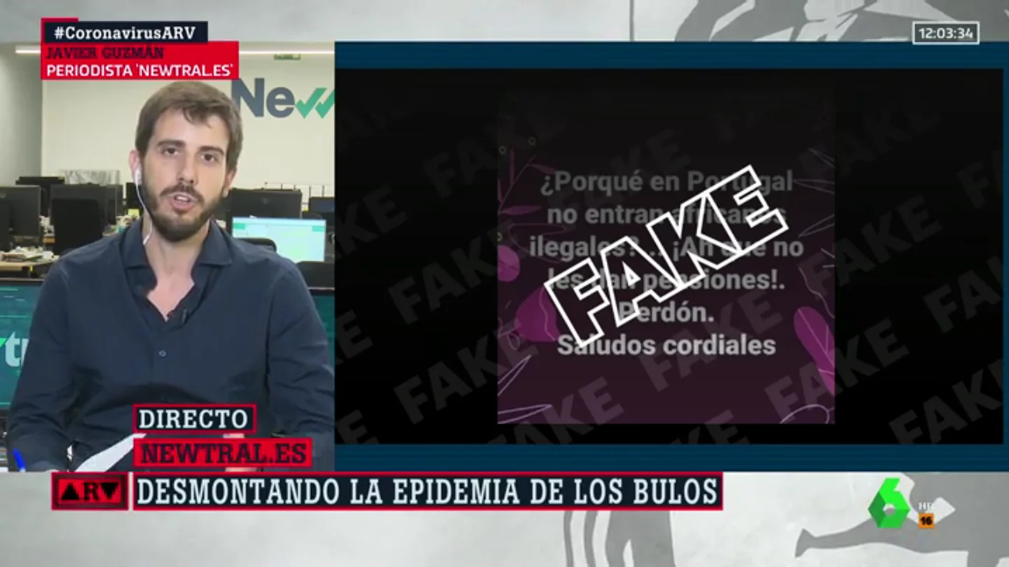 Javi Guzmán, de Newtral.es Javi Guzmán, de Newtral.es
