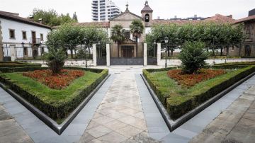 Vista del Convento de las Brígidas de Lasarte-Oria (Gipuzkoa) este viernes. 