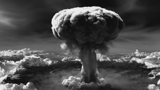 Imagen de la bomba nuclear en Hiroshima Imagen de la bomba nuclear en Hiroshima