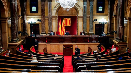 Vista del Parlament de Cataluña El Parlament de Cataluña paga 1,7 millones anuales a funcionarios que ya no trabajan en la Cámara